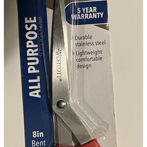 Red All-Purpose Scissors